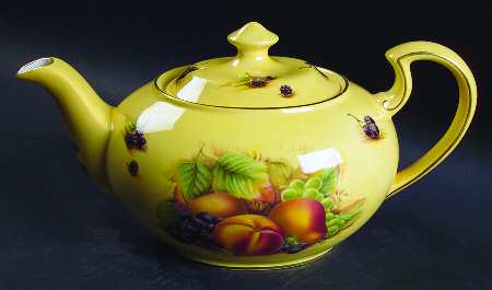 Orchard Gold Teapot & Lid