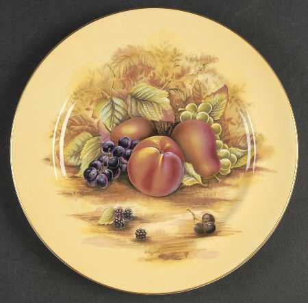 Orchard Gold Luncheon Plate