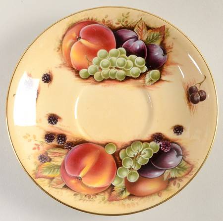 Orchard Gold Saucer for Footed Cup