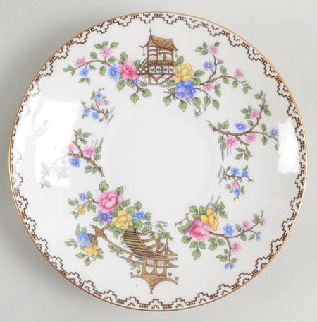 Pagoda Saucer for Bouillon Cup