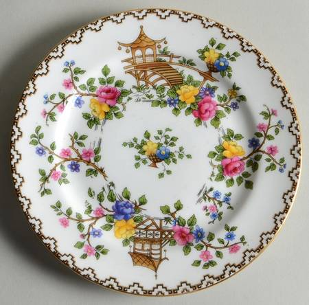 Pagoda Bread & Butter Plate