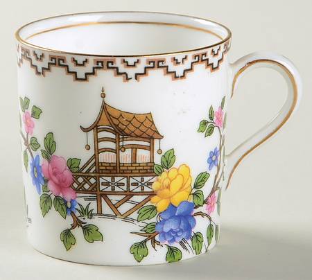 Pagoda Flat Demitasse Cup