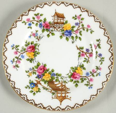 Pagoda Bread & Butter Plate