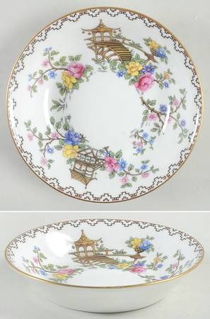 Pagoda Fruit/Dessert (Sauce) Bowl