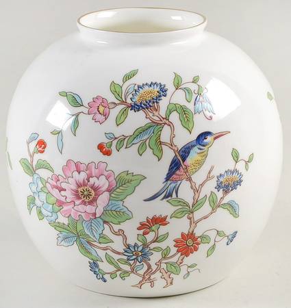 Pembroke (Gold Trim) 5" Vase