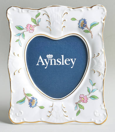 Pembroke (Gold Trim) Frame-Holds 3.5" X 3.5"
