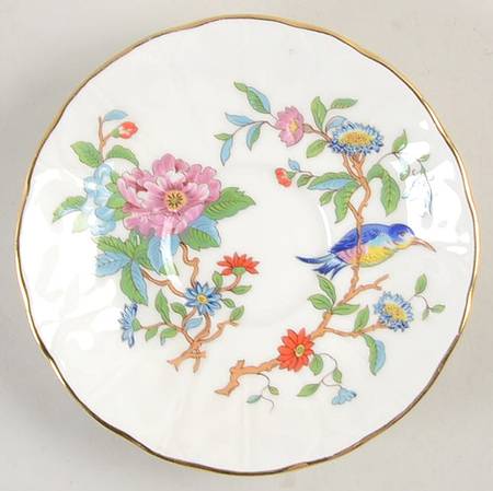 Pembroke (Gold Trim) Saucer for Footed Cup