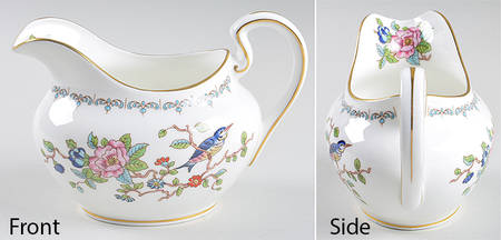 Pembroke (Gold Trim) Creamer