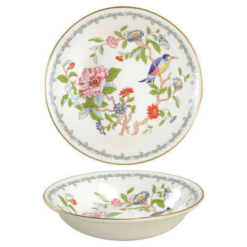 Pembroke (Gold Trim) Fruit/Dessert (Sauce) Bowl