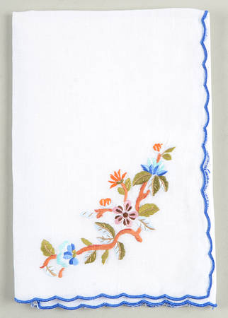 Pembroke (Gold Trim) Cloth Napkin
