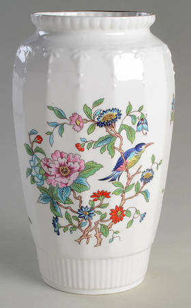 Pembroke (Gold Trim) 10" Vase