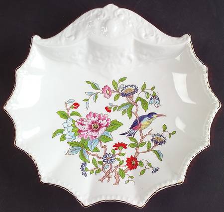 Pembroke (Gold Trim) 10" Fan Tray