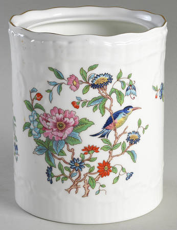 Pembroke (Gold Trim) Biscuit Barrel No Lid