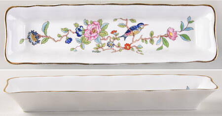 Pembroke (Gold Trim) Mint Tray