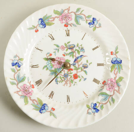 Pembroke (Gold Trim) Clock Plate