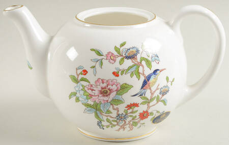 Pembroke (Gold Trim) Small Teapot No Lid