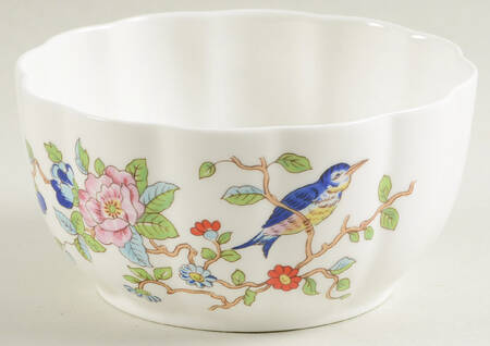 Pembroke (Gold Trim) Open Sugar Bowl