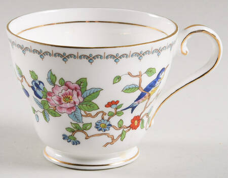 Pembroke (Gold Trim) Footed Cup