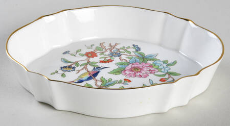 Pembroke (Gold Trim) Open Candy Dish