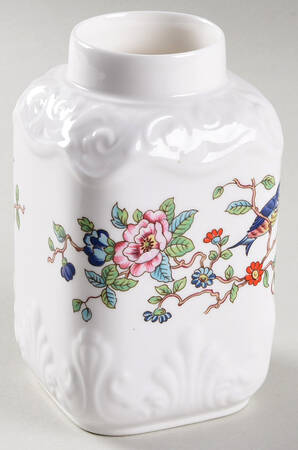 Pembroke (Gold Trim) Tea Caddy No Lid