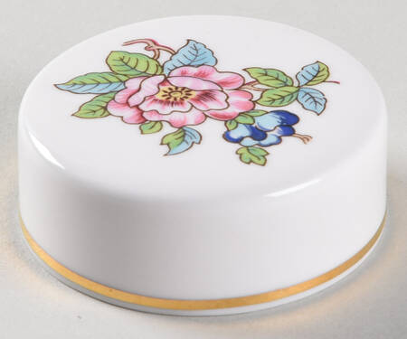 Pembroke (Gold Trim) Lid for Tea Caddy