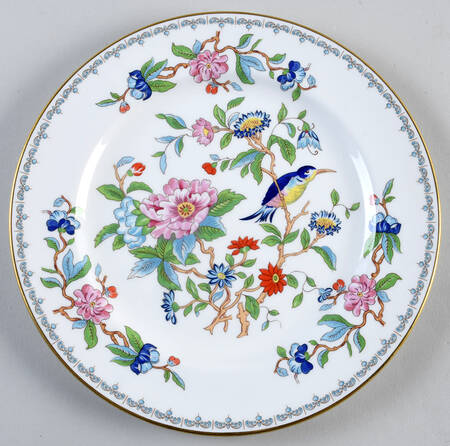Pembroke (Gold Trim) Luncheon Plate