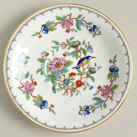 Pembroke (Gold Trim) Saucer for Flat Cream Soup Bowl