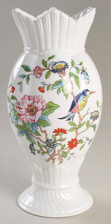 Pembroke (Gold Trim) 10" Windsor Vase