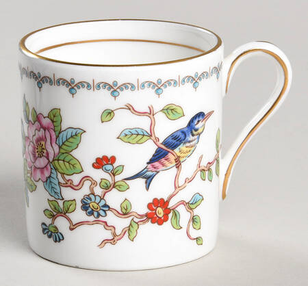Pembroke (Gold Trim) Flat Demitasse Cup