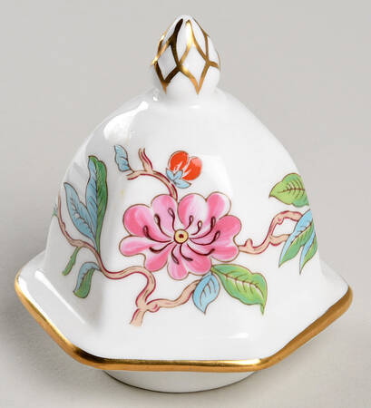 Pembroke (Gold Trim) Lid for Large Hexagonal Ginger Jar