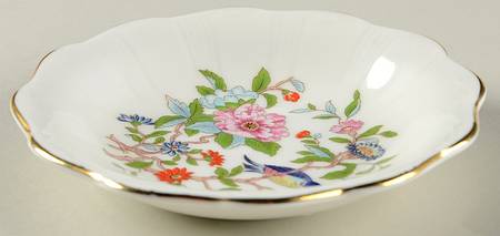 Pembroke (Gold Trim) Sweet Meat Dish 4"