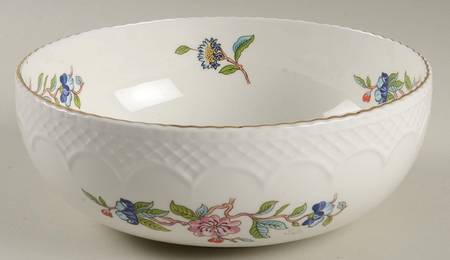 Pembroke (Gold Trim) 7" Round Sovereign Bowl