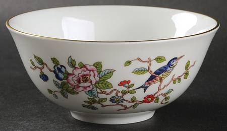 Pembroke (Gold Trim) 5" Rice Bowl