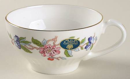 Pembroke (Gold Trim) Cup for Individual Teapot & Lid with Cup