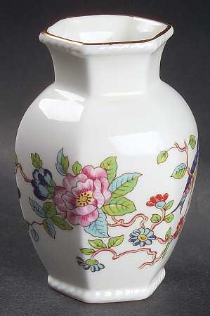 Pembroke (Gold Trim) 3" Chelford Vase