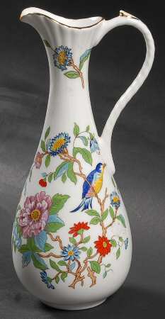 Pembroke (Gold Trim) Tall Pitcher/Vase