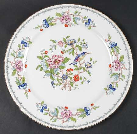 Pembroke (Gold Trim) Service Plate (Charger)