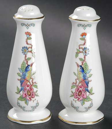 Pembroke (Gold Trim) Salt & Pepper Set