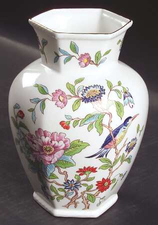 Pembroke (Gold Trim) 7" Chelford Vase