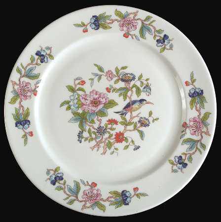 Pembroke (Gold Trim) 12" Chop Plate (Round Platter)