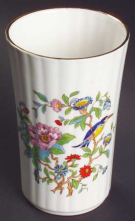 Pembroke (Gold Trim) 4" Vase