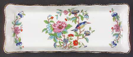 Pembroke (Gold Trim) Mint Dish