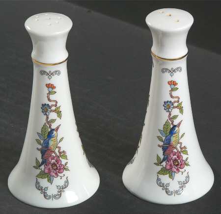 Pembroke (Gold Trim) Salt & Pepper Set