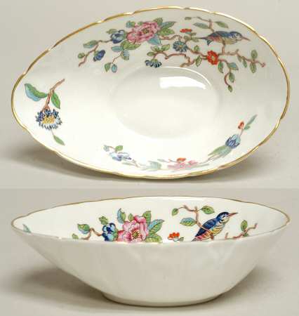 Pembroke (Gold Trim) Avocado Bowl