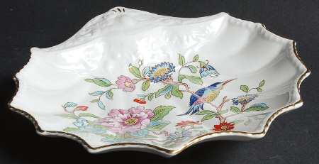 Pembroke (Gold Trim) 7" Fan Tray