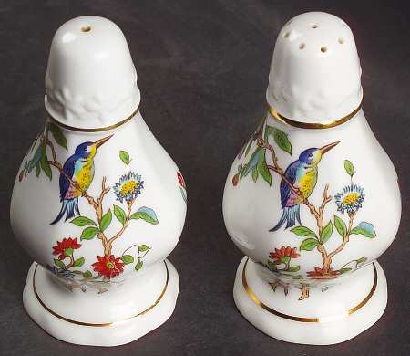 Pembroke (Gold Trim) Salt & Pepper Set