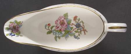 Pembroke (Gold Trim) Gravy Boat