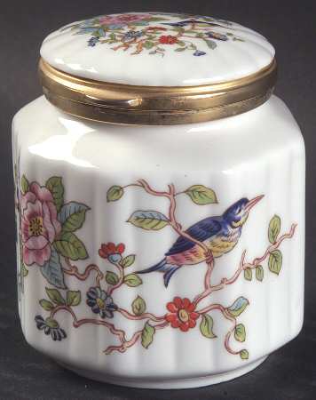 Pembroke (Gold Trim) Octagonal Hinged Box