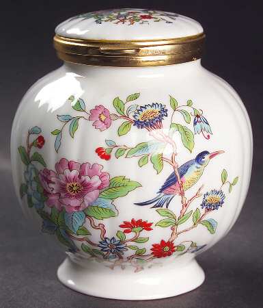 Pembroke (Gold Trim) Hinged Box