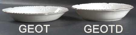 Pembroke (Gold Trim) Georgian Tray